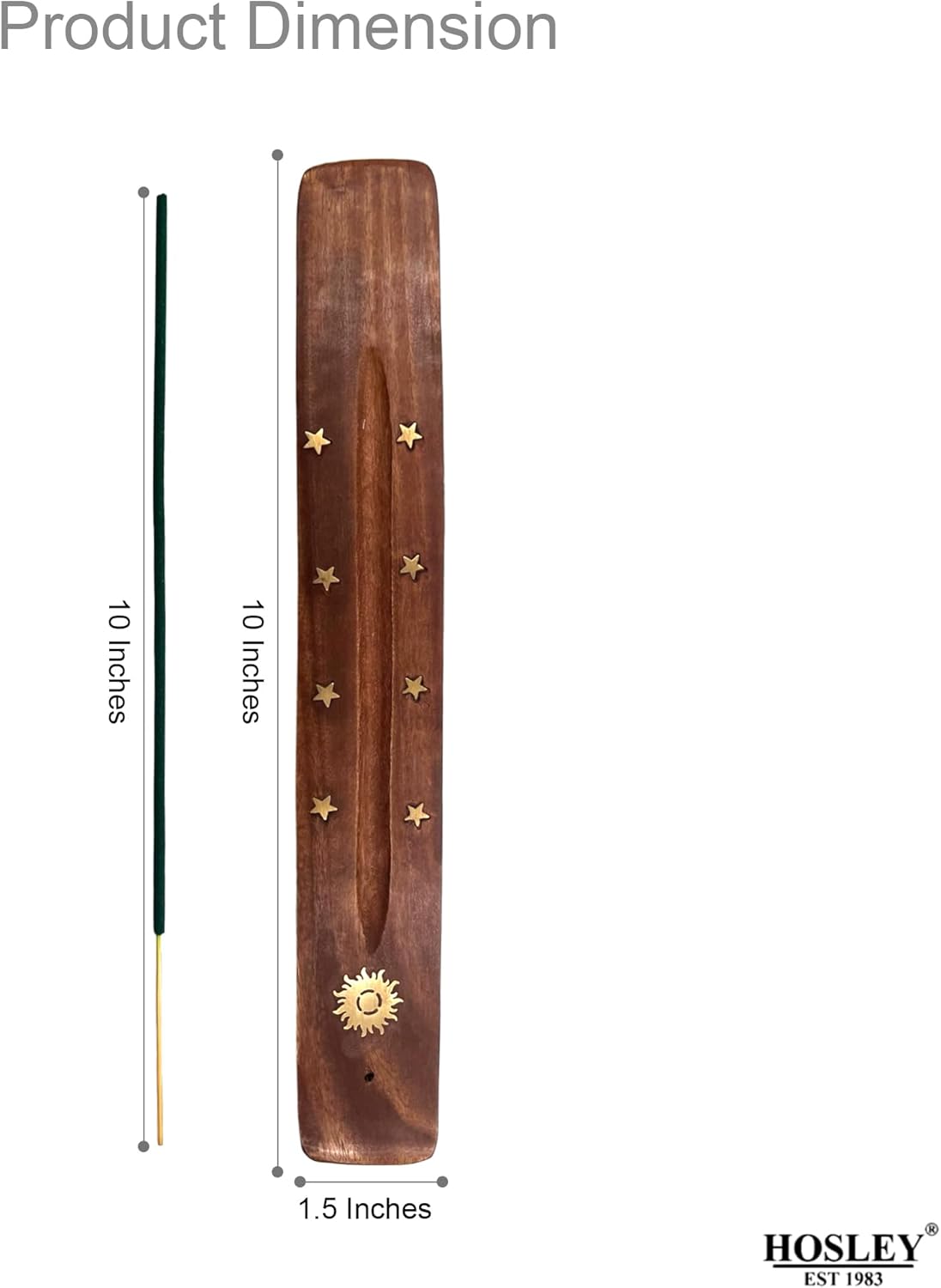 Hosley 480-Pack Assorted Incense Sticks, 12 Scents Incl. Nag Champa, Lavender, Dragon’s Blood, Grab Bag, Ideal for Meditation, Aromatherapy, Home, Gifts