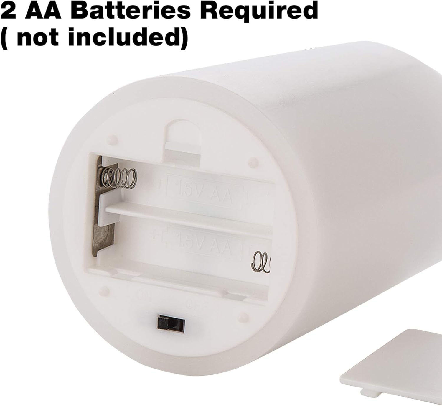 Eywamage White Flameless Pillar Candles with Remote, Flickering Realistic Battery Powered LED Wax Candles, Φ 3" H 4" 5" 6"