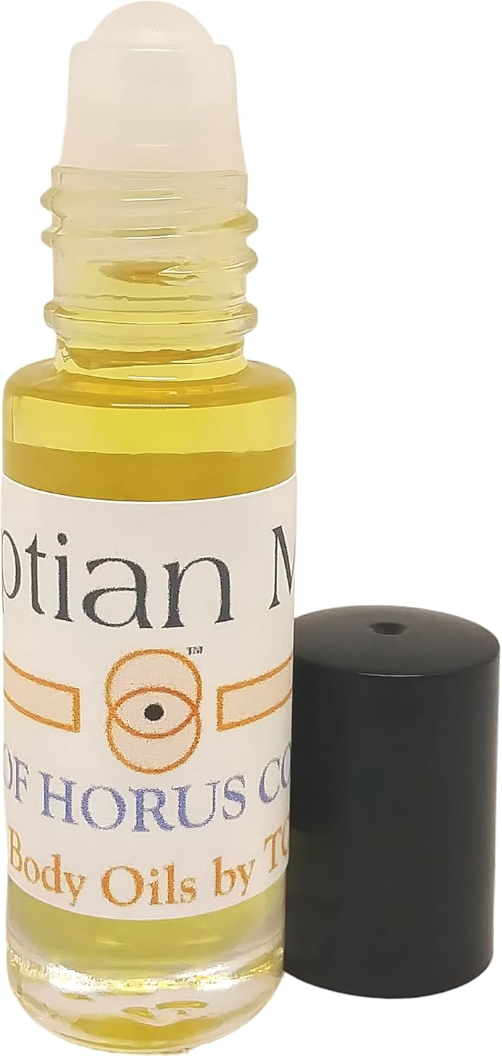 Egyptian Musk Scented Body Oil Fragrance [Roll-On - Gold - 1/8 oz.] - ID#4601