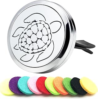 30mm Car Essential Oil Diffuser Vent Clips Car Automotive Air Fresheners Christmas Car Accessories for Women(Sea Turtle)