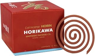 Shoyeido's River Path Incense, Set of 10 Coils - Horikawa