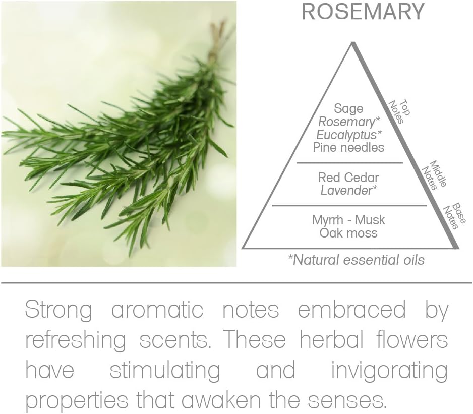 Acqua Aroma Rosemary Fabric Refresher 6.8 FL OZ (200ml) Fresh Linen