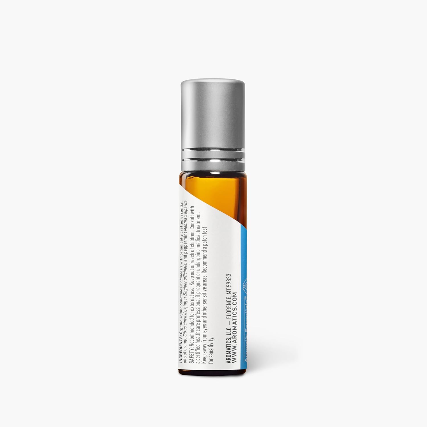 Aromatics International Tum Ease Essential Oil Blend Roll On, 10ml | Aromatherapy Oil for Calm Moments