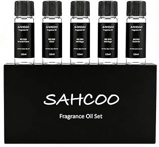 Hotel Diffuser Oil Set Inspired by 5-Star Hotel Scent, Most Popular Fragrance Oil 120ml, Natural Aromatherapy Oils for Cars & Home Products, Room Sprays (5 scents Set)