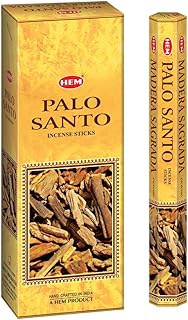 HEM Palo Santo Incense Sticks – (120 Sticks, 6 Boxes Inside) - 9 Inches Long,| Aromatherapy | Long-Lasting Relaxation & Meditation | Calming & Cleansing Incense for Home, Yoga & Spiritual Use. | Suitable for home fragrance and incense use.