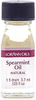 LorAnn Spearmint Oil SS, Natural Flavor, 1 dram bottle (.0125 fl oz - 3.7ml - 1 teaspoon)