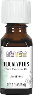 Aura Cacia 100% Pure Essential Oils - Eucalyptus - 0.5 oz