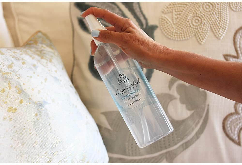 Ocean Breeze Linen and Room Spray Air Freshener 16oz. Pillow spray, Linen Mist, Fabric Spray, Laundry Basket or just Spray Around The House