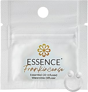 Essence Wearable Aromatherapy Nasal Diffuser – Frankincense Essential Oil Nose Ring Silicone Inhaler for Stress & Mood Support - Made in USA & Travel-Friendly