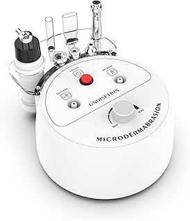 UNOISETION Beginner-Friendly 3-in-1 Diamond Microdermabrasion Machine, Gentle Low Noise At-Home Facial Care Device for for Exfoliation & Blackhead Removal