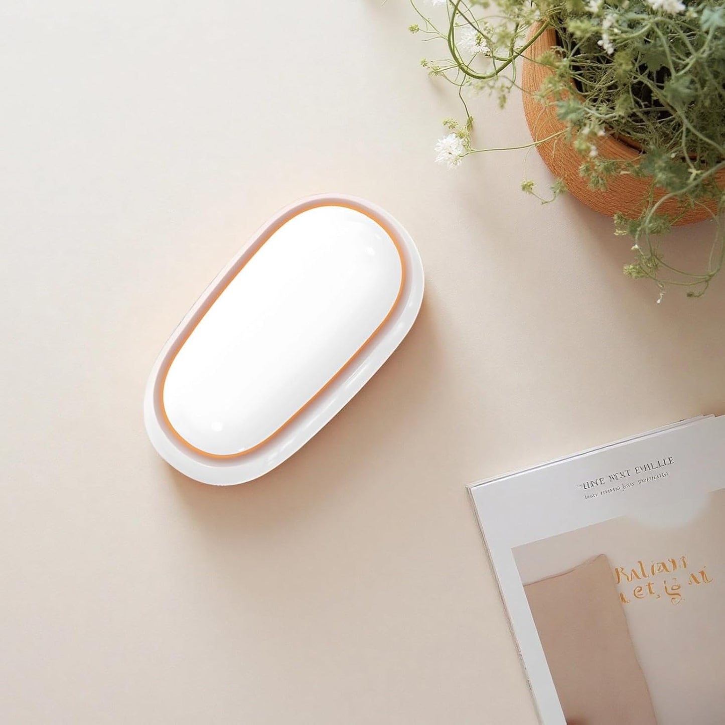 Portable Aromatherapy Diffuser, Wireless Waterless Oil Nebulizer, Travel-Sized Rechargeable Diffuser, 3.9 X 2.2 X 1.1 in / 10 X 5.5 X 2.8 Cm