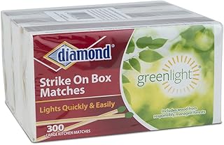 Diamond Greenlight Strike on Box Matches, 300 Count, 3 Pack
