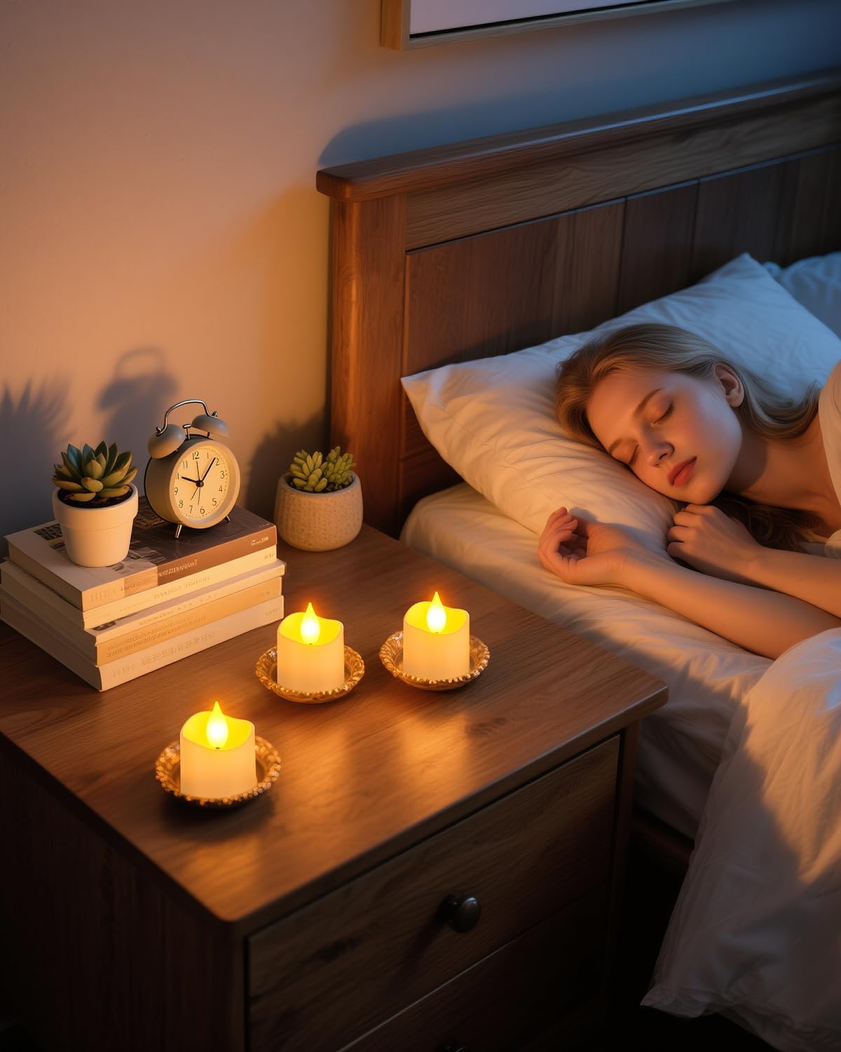 SoulBay Flameless Candles with Remote Timer & Charging Base, 12pcs USB Rechargeable Battery Flickering LED Small Votives Lights for Table Dinner Weddings Holidays General Decor, No Battery Required