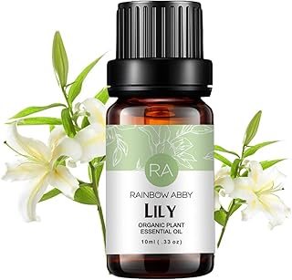Lily Essential Oil 100% Pure Oganic Plant Natrual Lily Oil for Diffuser Aroma Message Skin Care - 10ML