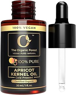 Organic Apricot Kernel Oil | Moisturizer for Oily Skin | Cold Pressed Apricot Skin Therapy Oil & Massage |