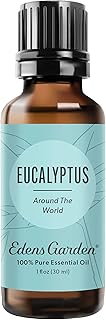 Edens Garden Eucalyptus Around The World Essential Oil- 100% Pure Premium Grade, Undiluted, Natural, Therapeutic, Aromatherapy, The Best for Diffuser, Candle, Laundry, Humidifiers 30 ml (1 fl oz)