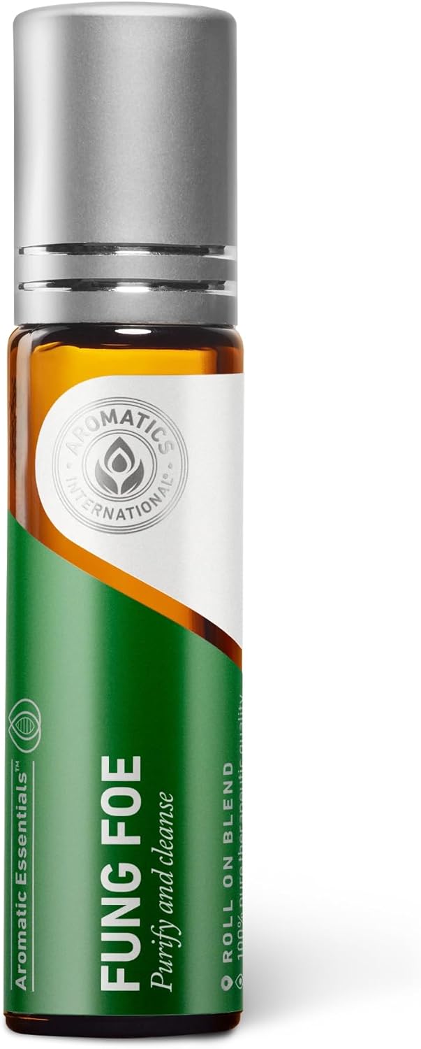 Aromatics International Fung Foe Essential Oil Blend Roll On, 10ml | Aromatherapy Roll On for Skin Care