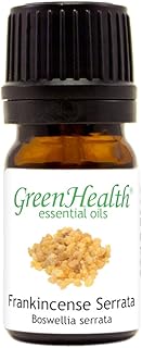 Frankincense – 1/6 fl oz (5 ml) Glass Bottle – 100% Pure Essential Oil – GreenHealth