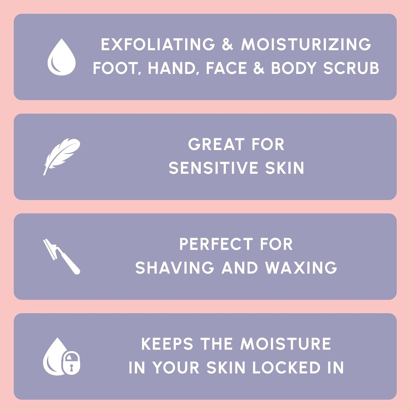 Brooklyn Botany Himalayan Salt Body Scrub - Moisturizing and Exfoliating Body, Face, Hand, Foot Scrub - Fights Stretch Marks, Fine Lines, Wrinkles - Great Gifts for Women & Men - 10 oz