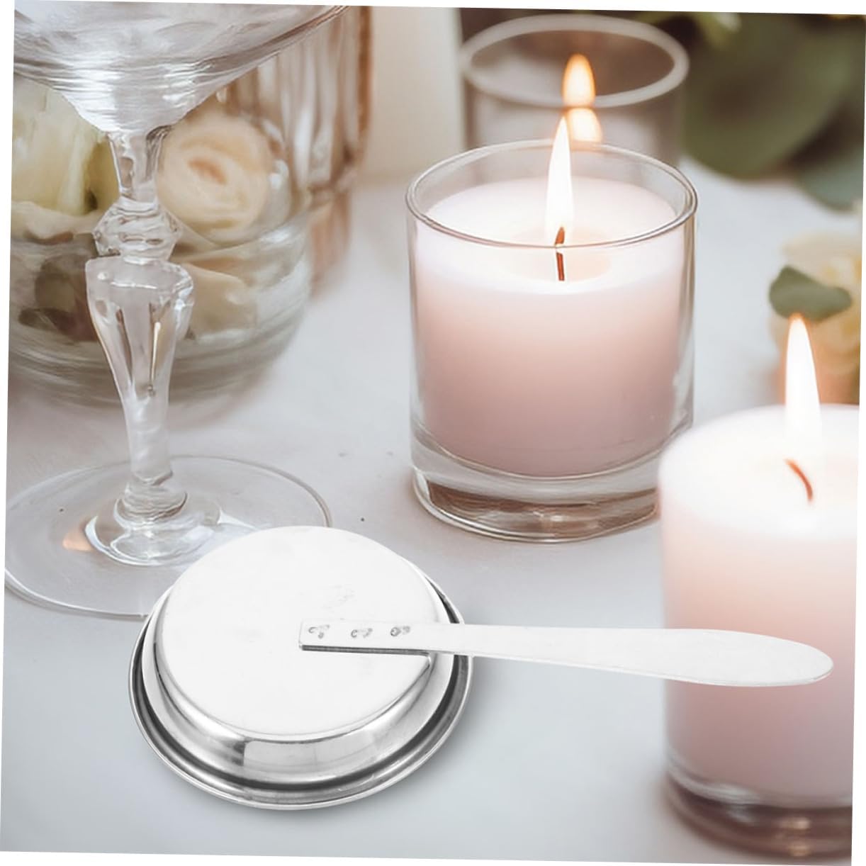 5pcs Stainless Steel Candle Snuffer Set Multi-Functional Candle Accessory for Home Safety