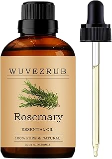 Rosemary Essential Oils 60ML, Pure Rosemary Essential Oil for Aromatherapy Diffuser - 2 Fl Oz