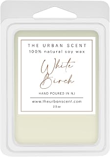 White Birch Wax Melts – Scented Soy Wax Melts, Eucalyptus Mint & Soft Woods Home Fragrance, 6 Cube Clamshell, 2.5 oz