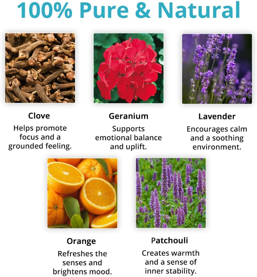 Wild Essentials Chill The F Out Essential Oil Blend, Calming Relaxing Aromatherapy Oil for Diffusers, 100% Pure, Crafted in USA