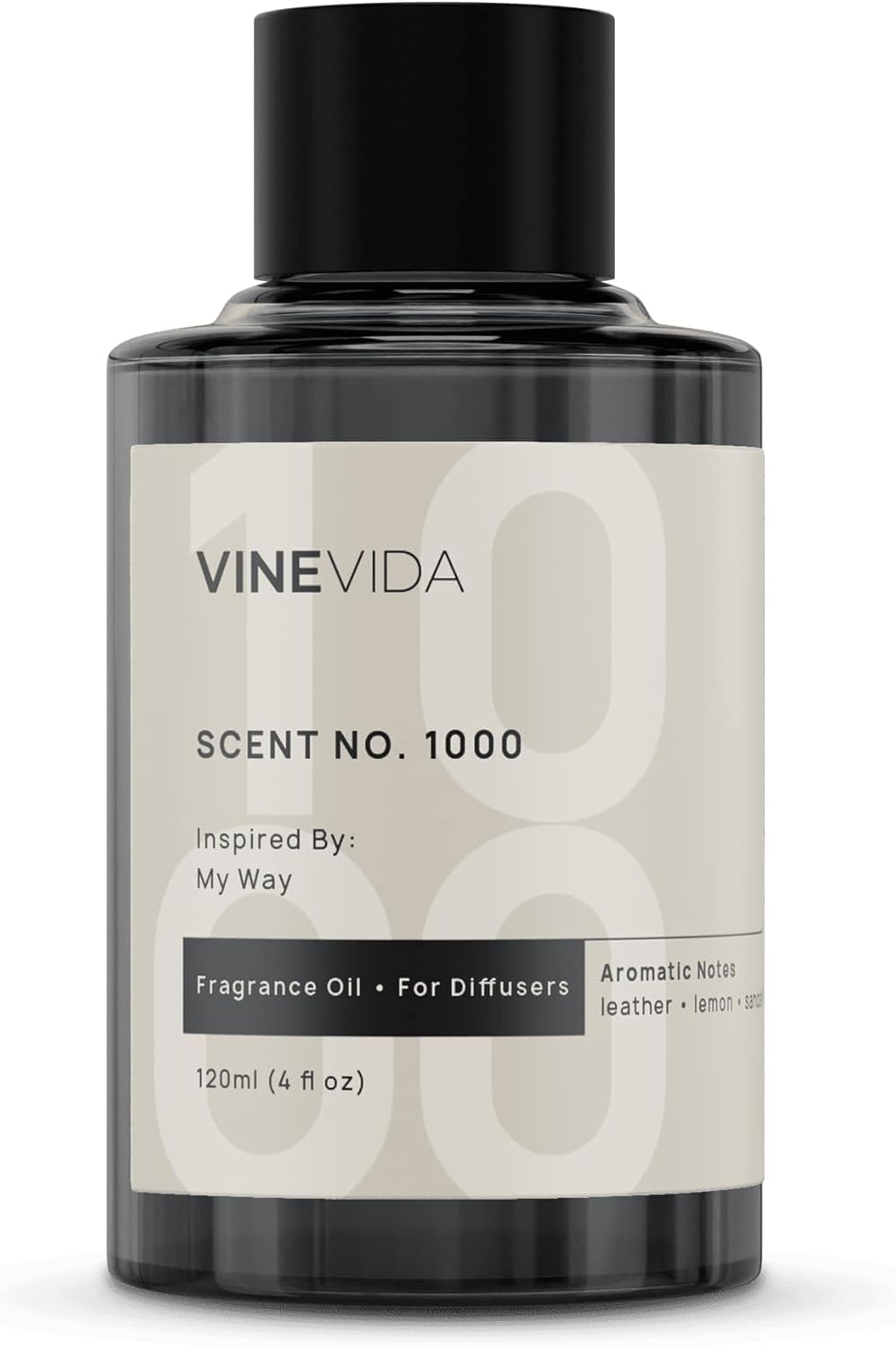 VINEVIDA (4oz) Hotel Fragrance Collection Diffuser Oil - Scents for Home - Cold Air Diffuser Oil - Essential Oil - No.1000 Inspired by My Way