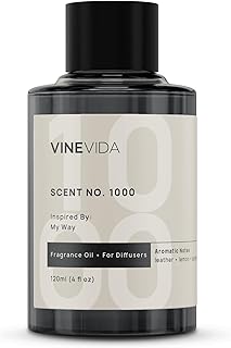 VINEVIDA (4oz) Hotel Fragrance Collection Diffuser Oil - Scents for Home - Cold Air Diffuser Oil - Essential Oil - No.1000 Inspired by My Way