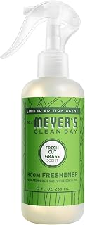 MRS. MEYER'S CLEAN DAY Room Spray, Fresh Cut Grass Scent, 8 Fl Oz Bottle