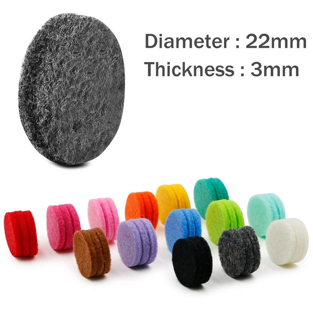 3 PCS Essential Oil Car Diffuser Vent Clips + 42pcs Replacement Refill Pads