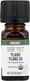 Aura Cacia Organic Ylang Ylang Essential Oil (1x.25 Oz)