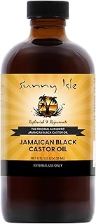Sunny Isle Jamaican Black Castor Oil - Moisturizing, Thickening, Repairing - 8 Fl Oz