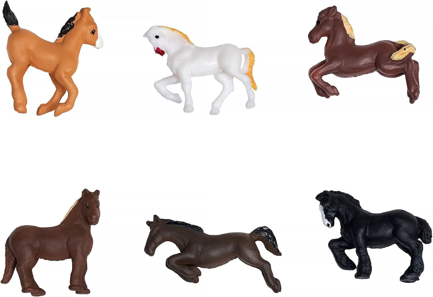 Wild Horses Bath Bombs: for Kids with 6 XL Bath Bombs with Surprise Horses Inside, USA Made, Handmade, Natural Bath Bombs, Birthday Gift idea for Kids, Spa Parties