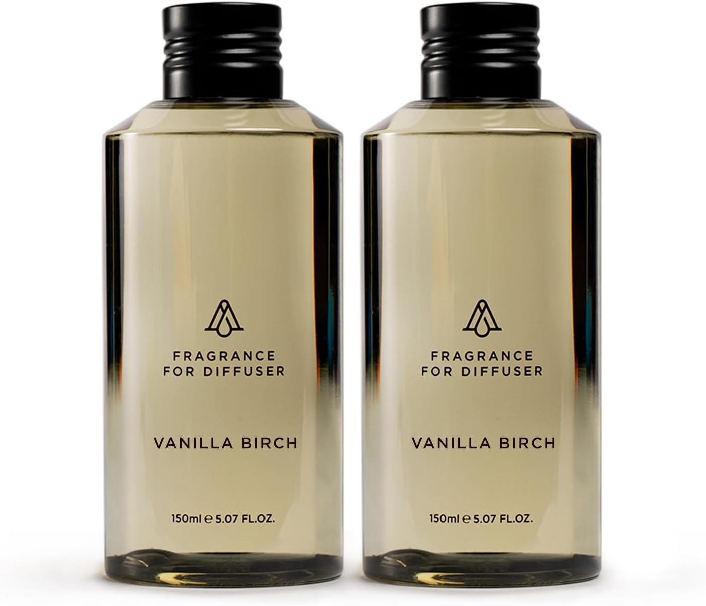 AromaPlan Hotel Scents Vanilla Birch 5 Fl Oz (2 Pack), Luxury Aroma & Hotel Fragrance Diffuser Oil- Hotel Diffuser Oil for Aromatherapy- USA Made, Bigger Bottle, Bolder Aroma & Longer Lasting