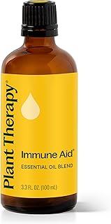 Plant Therapy Immune Aid Essential Oil Blend 100 mL (3.3 oz) 100% Pure, Undiluted, Natural Aromatherapy, Natural Immune Support, Fresh Scent