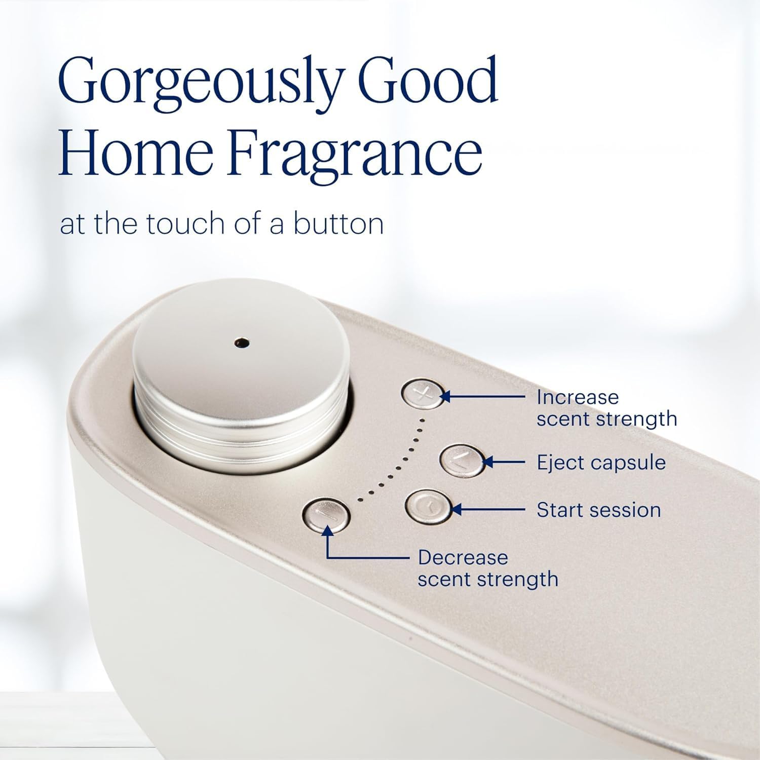 Aera Beach House – Essential Oil for Home Diffuser - Notes of Ocean Air, Gardenia, Tiare, & Lily of the Valley – Summer Fragrance Capsule Refill - Works with The Aera Diffuser (25mL)