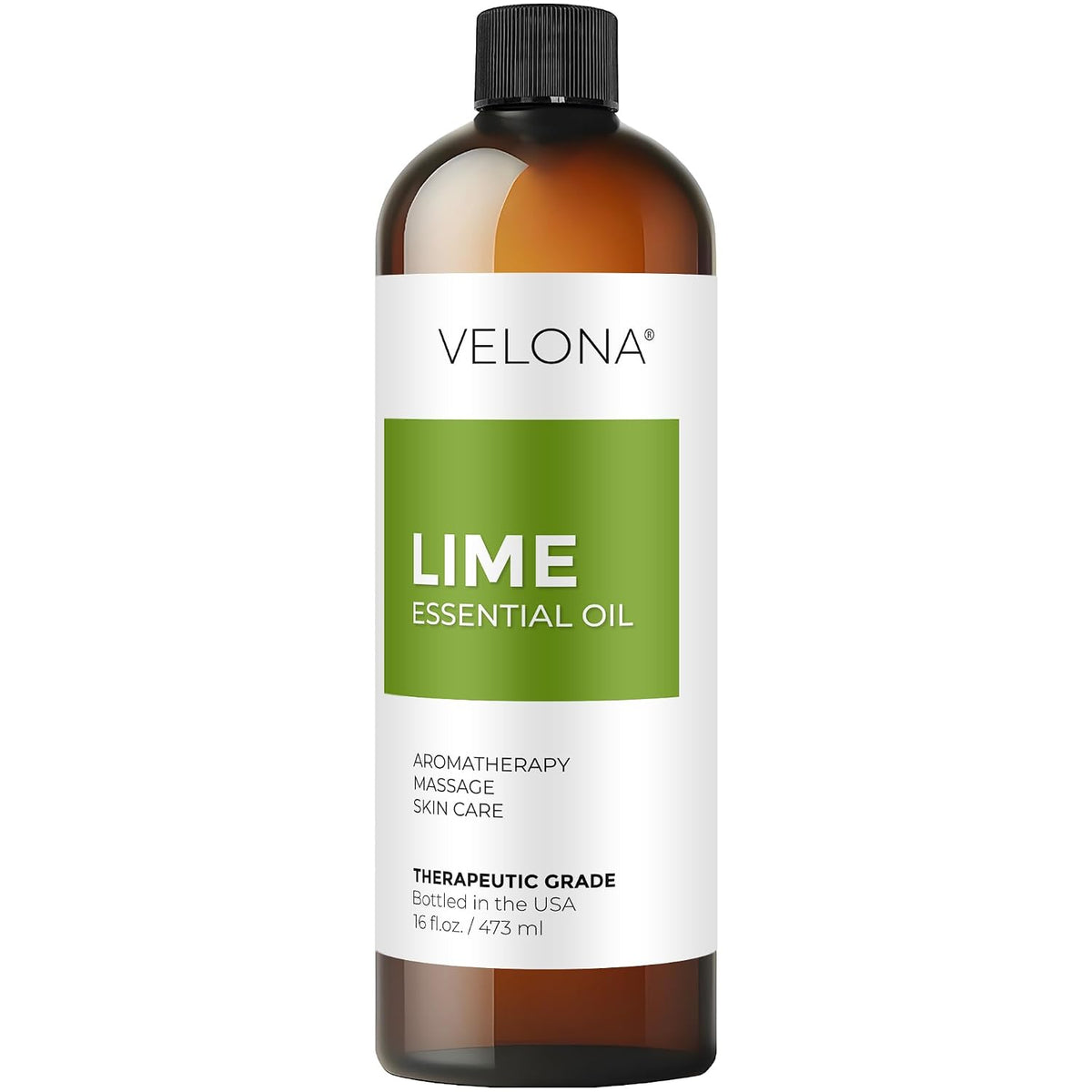 Lime Essential Oil by Velona - 16 Fl Oz
