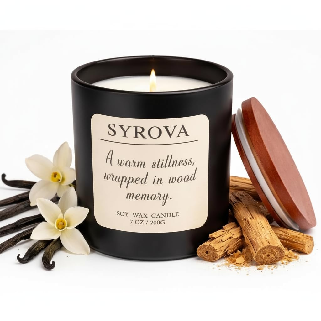 Vanilla & Cedarwood Candle