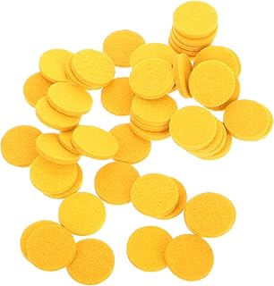 MAGICLULU 50pcs Pads for Diffusers Unscented Reusable Diffuser Mat for Cars Home High Absorption Fragrance Release Pads for Fresh Air