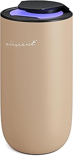 The AirScent Mini Waterless Diffuser for for Homes, Offices, Spas and Hotels - Gold Finish - Fragrance Oil Aromatherapy Diffuser for Aesthetic Scenting -15 mL Capacity - Night Light Feature