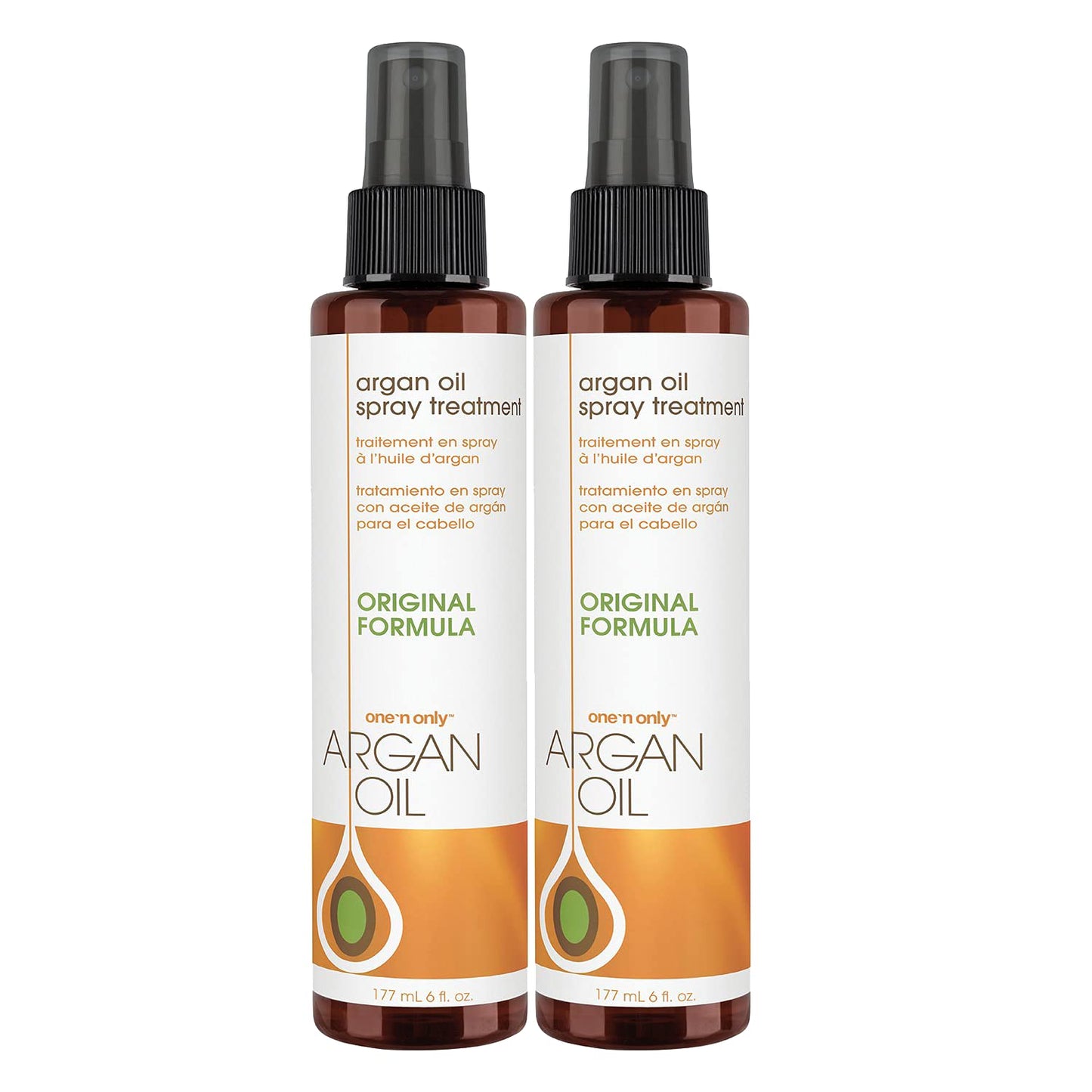 One 'n Only Argan Oil Spray Treatment For Shine 6 oz (2 Pack)