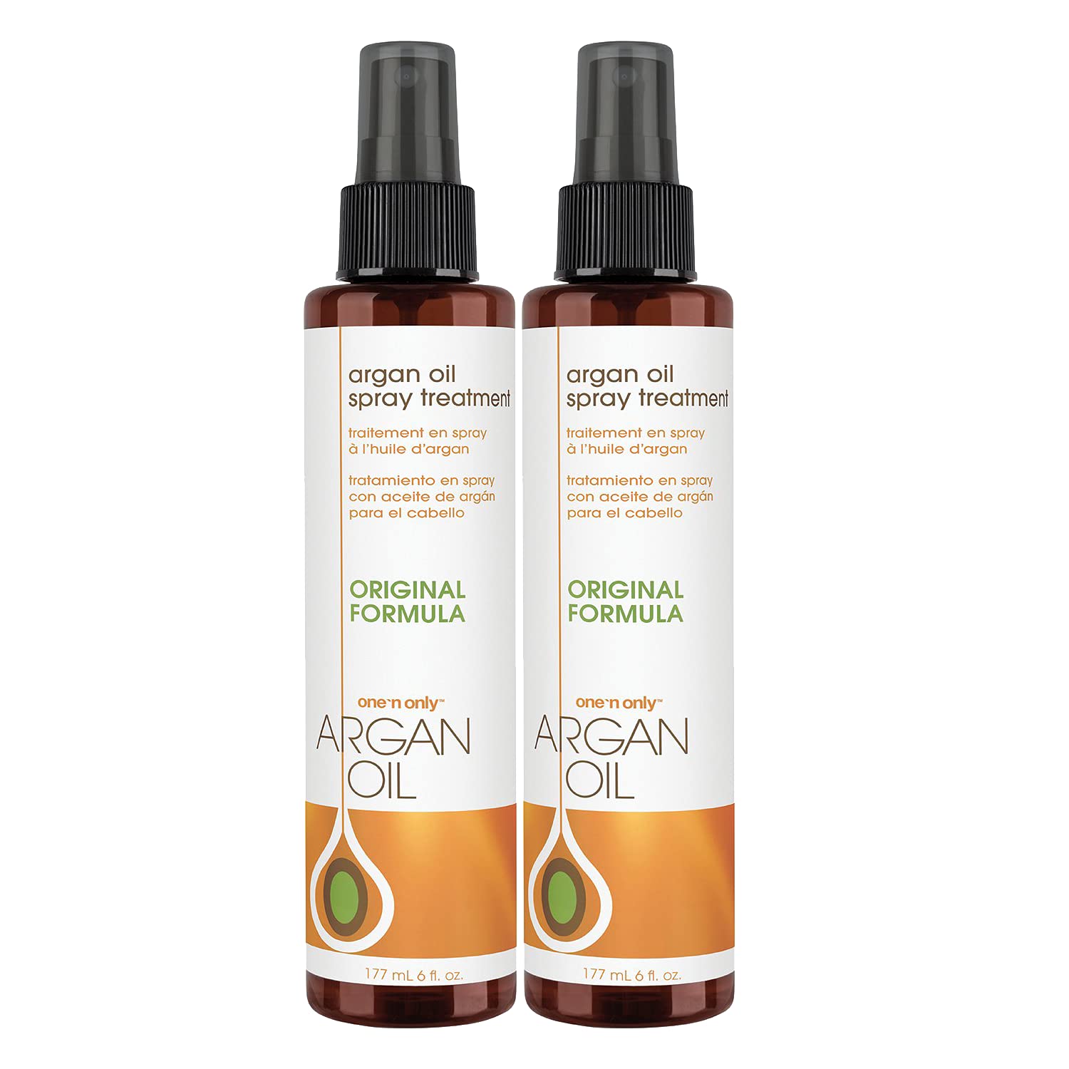 One 'n Only Argan Oil Spray Treatment For Shine 6 oz (2 Pack)