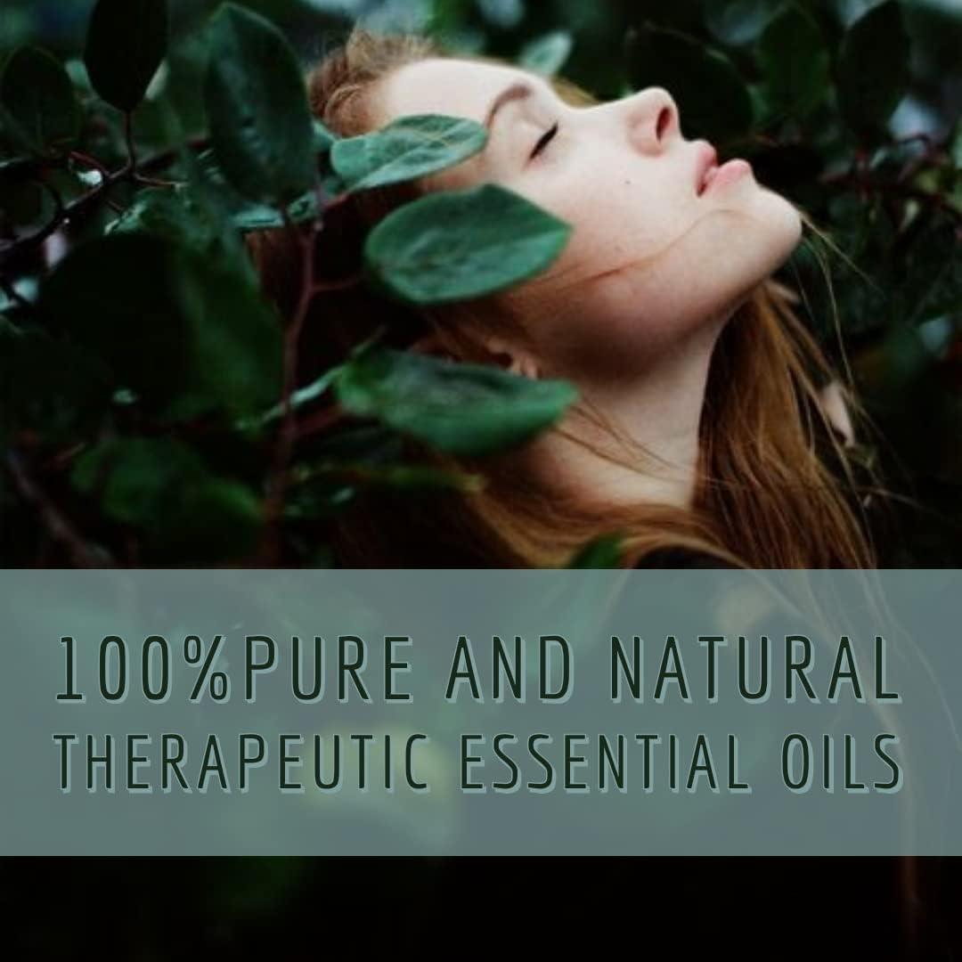 Greenwood Essential RESTFUL Sleep - Aromatherapy Essential Oil Blend of Pure Clary Sage, Vetiver, Marjoram, Lavender & Geranium Essential Oils 10ml (0.33 oz) by Greenwood