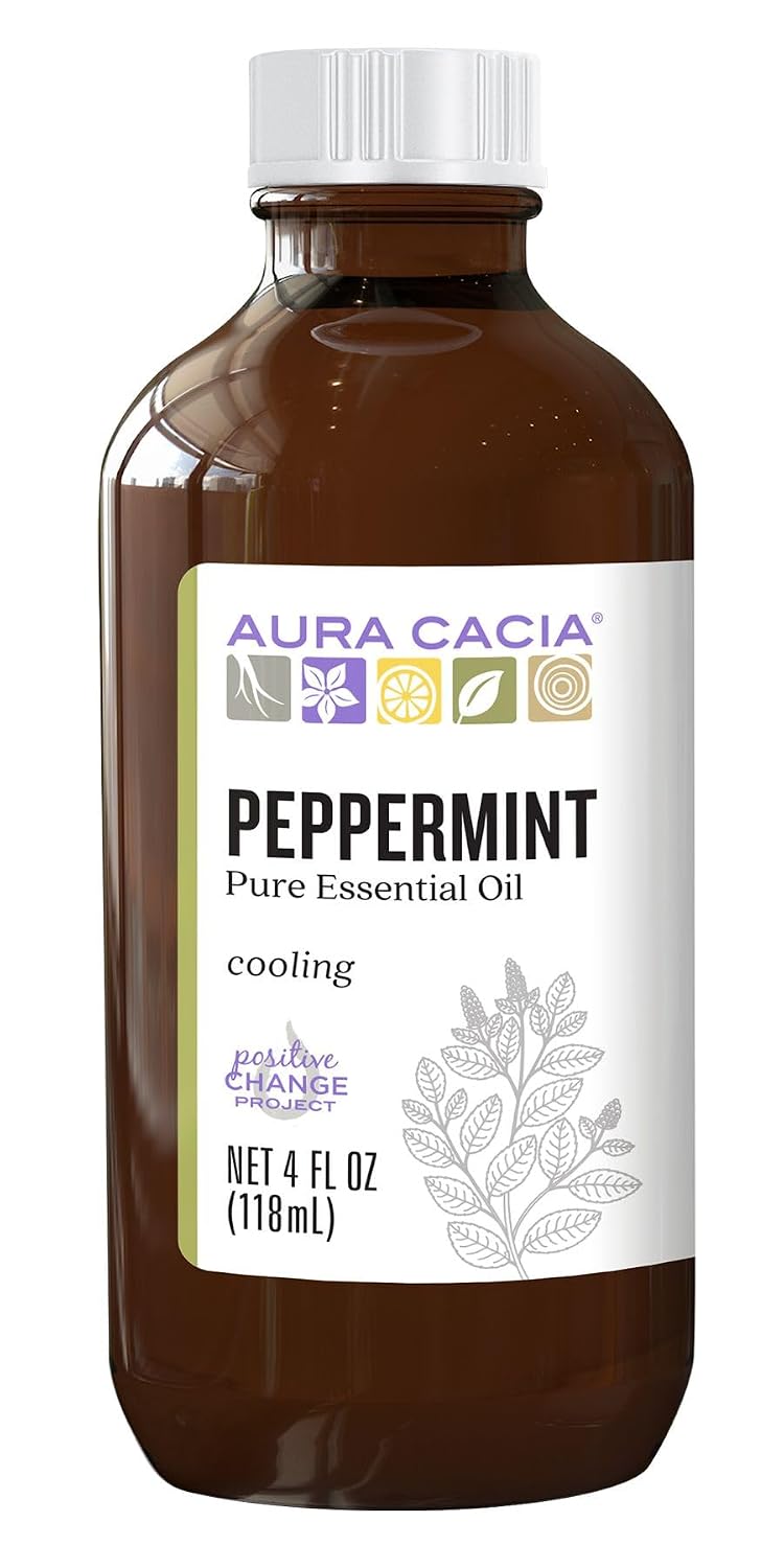 Aura Cacia 100% Pure Peppermint Essential Oil