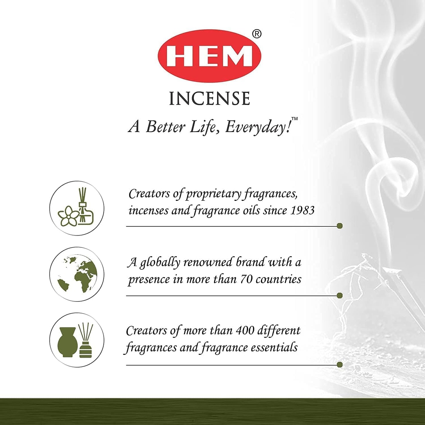 HEM Masala Incense Sticks – 12 Packets (15g Each) | Premium Handcrafted Aroma | Calming, Purifying Scent for Meditation & Yoga | Long-Lasting Fragrance for Home & Relaxation. (Mugwort)
