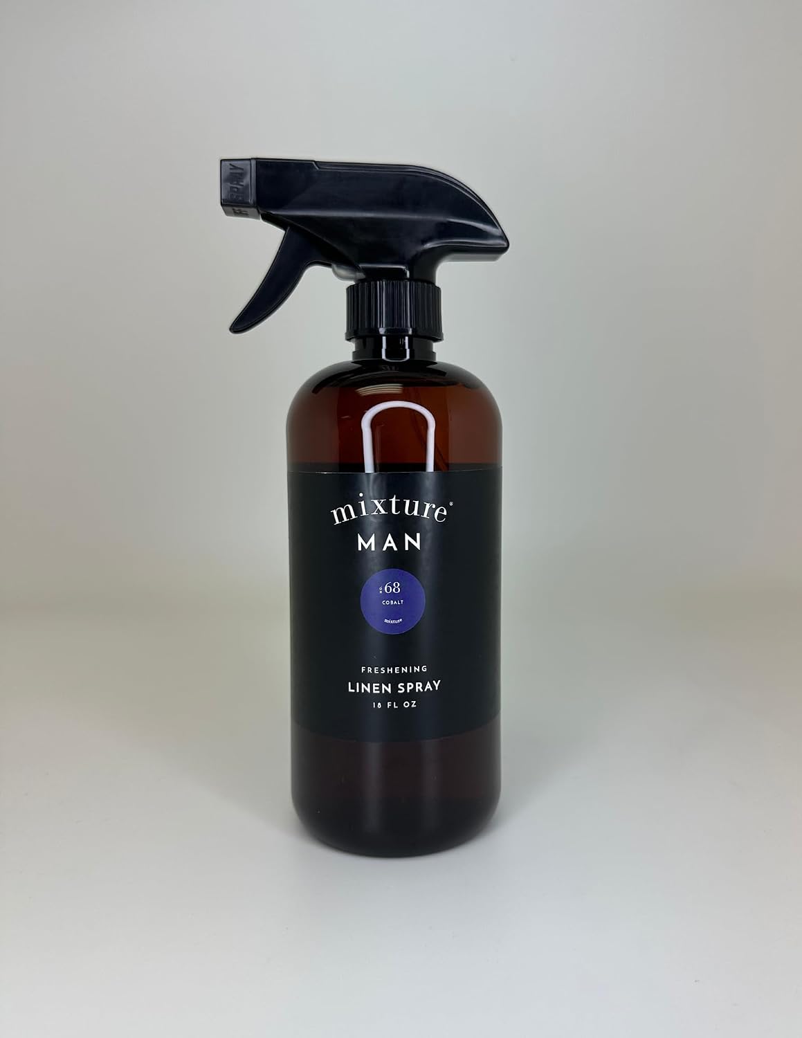 Mixture Man No. 68 Cobalt Linen Spray – Crisp, Masculine Fabric & Room Freshener with Clean Notes, 16 oz