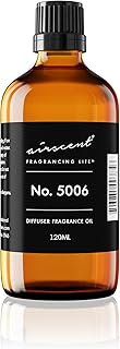 AirScent Diffuser Oil Inspired by TF's Ombre Leather - No. 5006 Perfume Dupe - Fragrance Oil Blend for Ultrasonic and Waterless Diffusers and Crafting - 120 ml, 4 fl oz Glass Bottle with Dropper