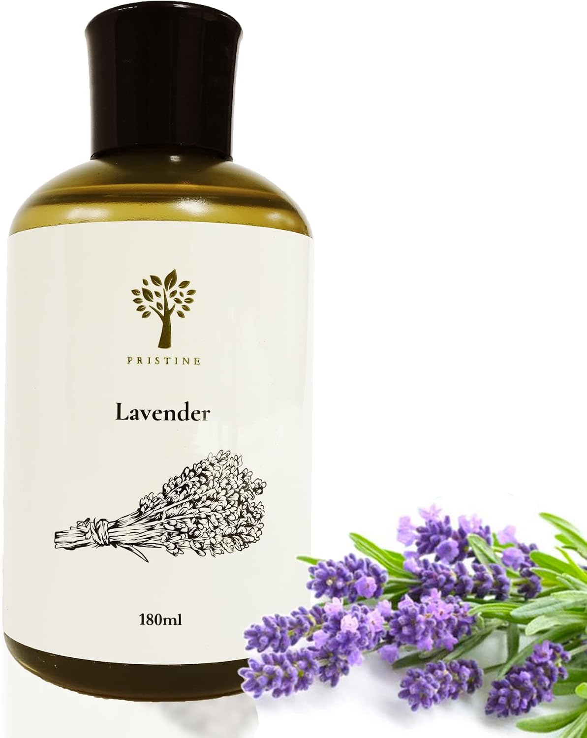 PRISTINE Lavender Dream Diffuser Refill with Free Reed Stick | Fresh Lavender Room Fragrance Reed Diffusers, Oil & Room Diffusers with Reeds Stick Set | Home Fragrance Scent Refill