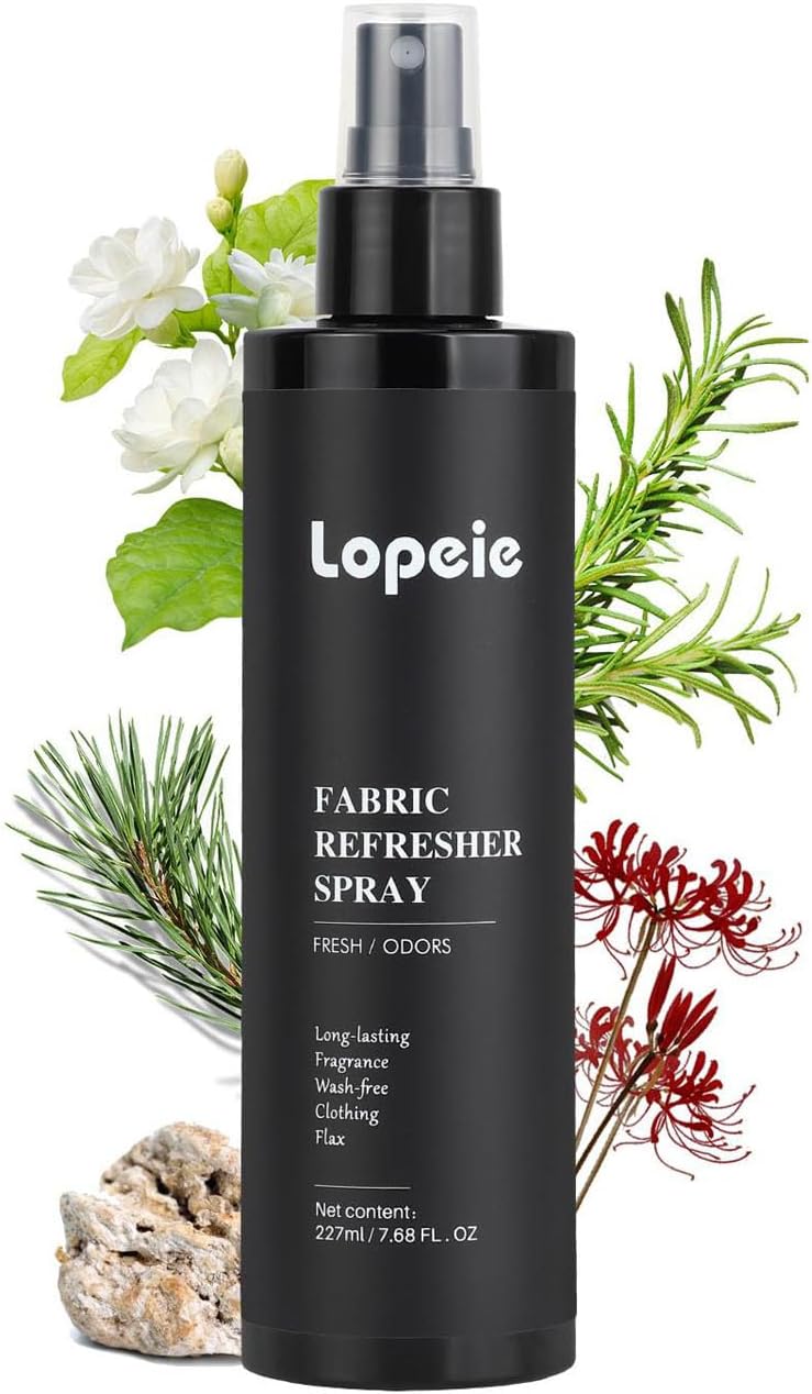 Fabric Refresher & Room Spray – Non-Toxic, Pet & Kid Safe, Long-Lasting Fresh Scent (7.68oz)